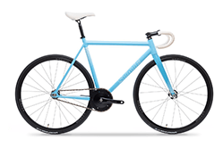 Das State Bicycle Black Undefeated Photon Blue Edition